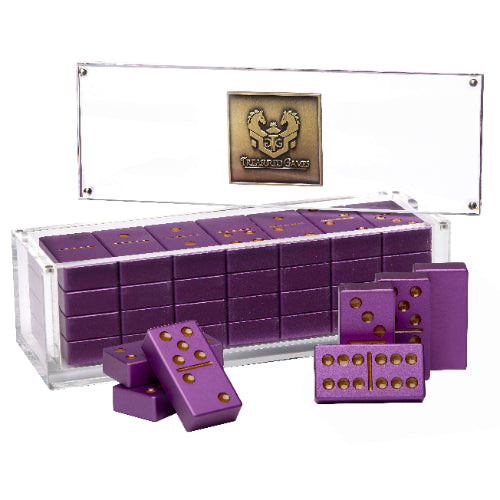 Premium Aluminum Dominoes – Competition Size, Hard Anodized Finish