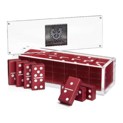 Premium Aluminum Dominoes – Competition Size, Hard Anodized Finish