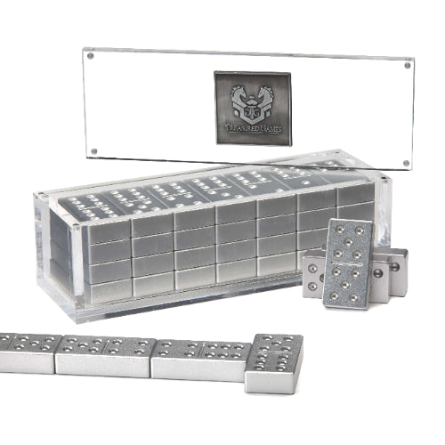 Premium Aluminum Dominoes – Competition Size, Hard Anodized Finish