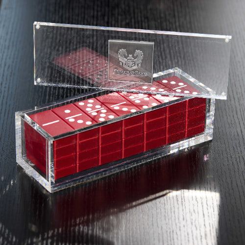 Premium Aluminum Dominoes – Competition Size, Hard Anodized Finish